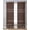 Brown, variant on Rustic Botanical Sheer Curtains 39 Inch Length 2 Panels Set for Living Room/Bedroom, Japanese Herb on Navy Blue Simple Art Kitchen Curtains Grommet Semi-Sheer Curtains Window Treatments 27.5"x39"x2
