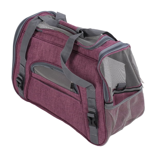 Bolsa Transportadora Para Mascotas, Transportadora Para Gatos De Malla Impermeable Resistente A Los Arañazos Para Viajes Al Aire Libre