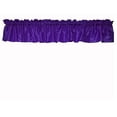 thumbnail image 3 of pintuck taffeta window valance 52 wide purple, 3 of 3