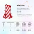 thumbnail image 7 of YiZYiF Girls Candy Cane Striped Christmas Party Dance Dress One Shoulder Sequin Elf Flared Dresses Red 12, 7 of 7