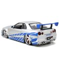 thumbnail image 2 of Jouet-véhicule 2002 Nissa GT-R (R34) Big Time Muscle de Jada, 2 of 3