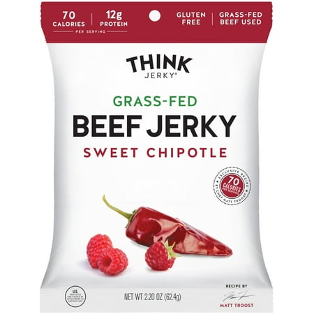 Sweet Chipotle 2.2oz Beef Jerky Bag