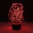 thumbnail image 2 of Tema de anime Night Light USB Fullmetal Alchemist 3D Illusion, 2 of 5
