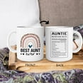 thumbnail image 4 of Best Aunt Ever Coffee Mug,Rainbow Mug,Christmas Birthday Gifts From Niece, Nephew,Best Aunt Ever Gifts,Cute Favorite Aunt Coffee Mug 11oz, 4 of 5