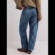 thumbnail image 5 of Pantalones Vaqueros Holgados de para Mujer, de Tiro Bajo, con Parches y Pernera y Bolsillos. Azul L, 5 of 7