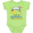 thumbnail image 3 of Inktastic I Love My Grandparents to the Moon and Back Cute Sheep Boys or Girls Baby Bodysuit, 3 of 5