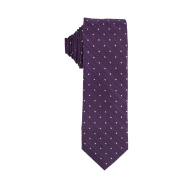 bar III Cravate Auto-Nouée à Pois Canyon pour Hommes, Violet, Taille Unique