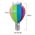 thumbnail image 3 of Linterna Solar Globo Aerostático Con Acrílica para Interior Y Exterior (arco Iris), 3 of 4