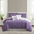 thumbnail image 3 of Fresh Meadow 5 Piece Reversible Comforter Set by Creative Home Ideas, 3 of 9