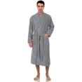 thumbnail image 1 of Men's Robe, Turkish Cotton Terry Kimono Bathrobe, 1 of 6