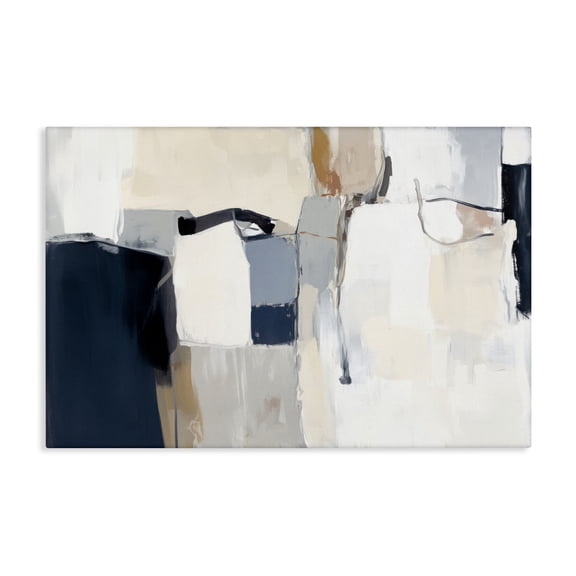 Stupell Industries Contemporary Neutral Tapestry Abstraction Canvas Art, 24 x 16, by Irena Orlov