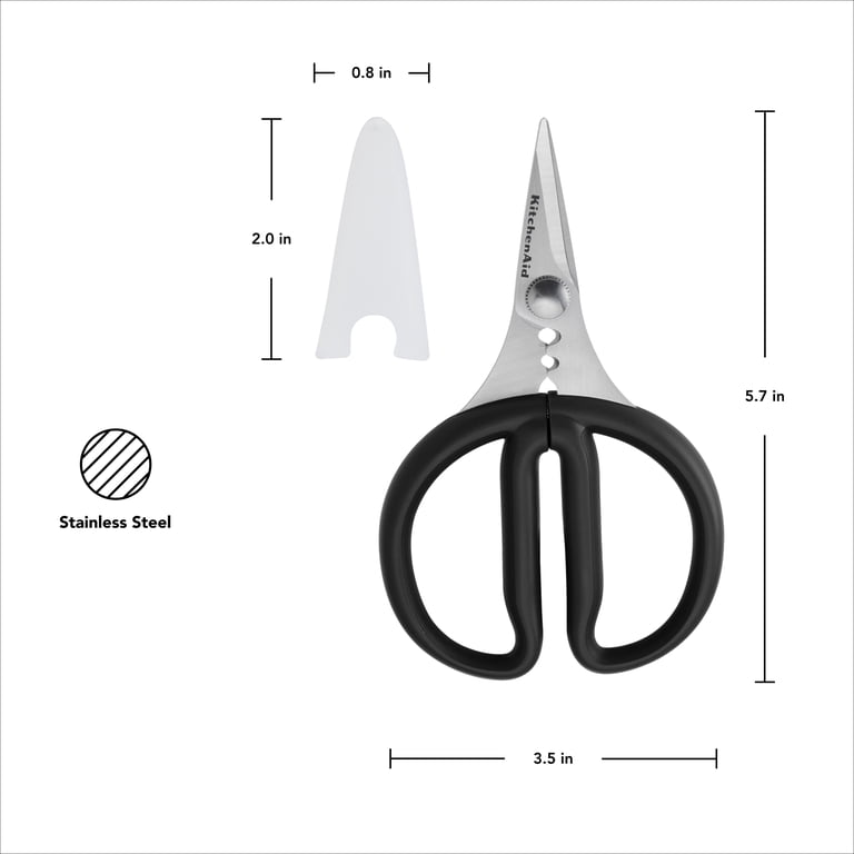 KitchenAid Japanese Steel Kitchen Scissors Set, 2-Piece photo 6