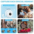 thumbnail image 5 of Wisairt Kids Camera with 32GB SD Card and Silicone Cover, Toy Camera for Girls and Boys 3-12 Years Best Birthday Gifts (Blue), 5 of 9