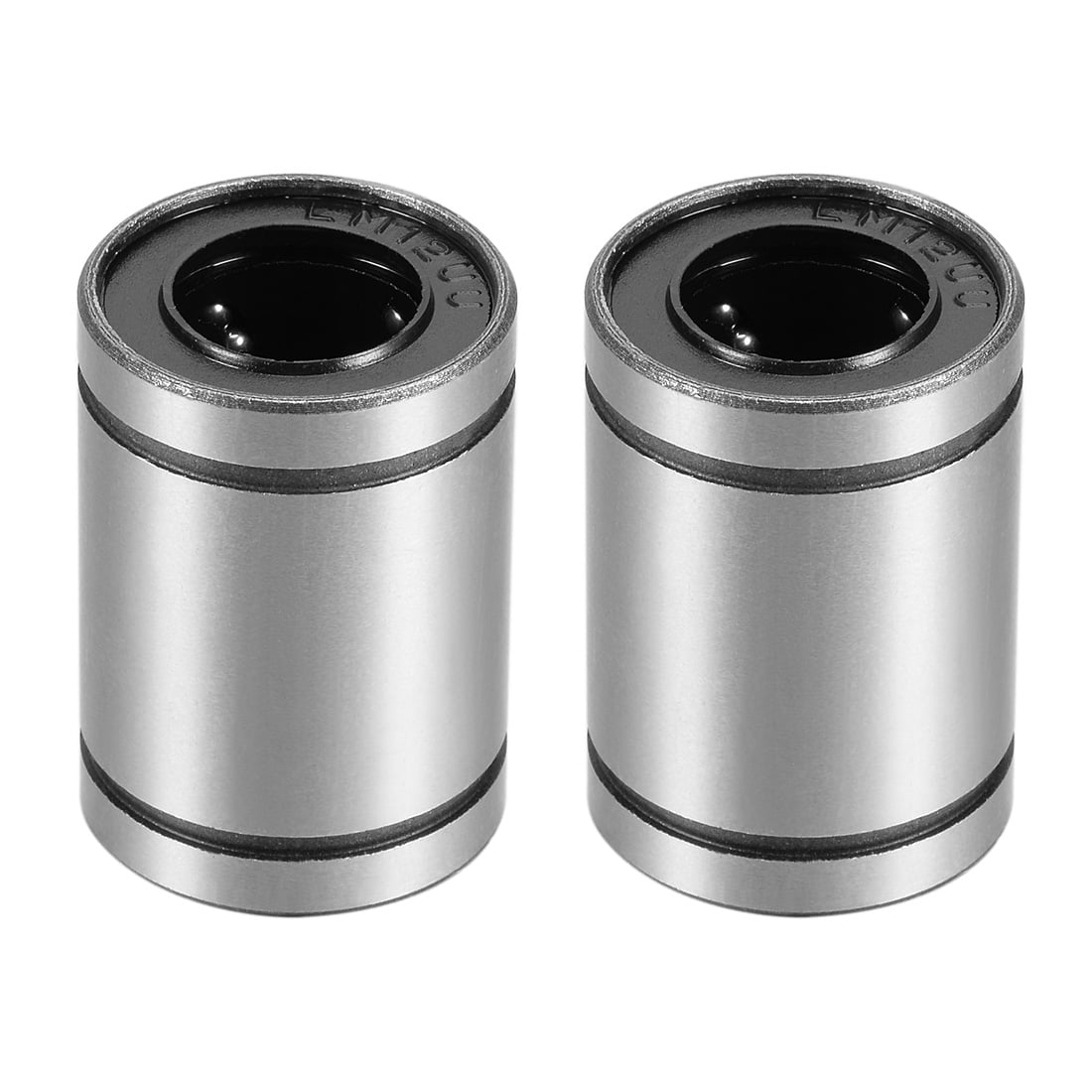 12mm Bore Dia 21mm OD 30mm Length 4Pcs LM12UU Linear Ball Bearings