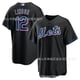 thumbnail image 5 of Metropolis 12 blue Lindor embroidered baseball uniform Jersey generation MLB baseball Jersey, 5 of 5