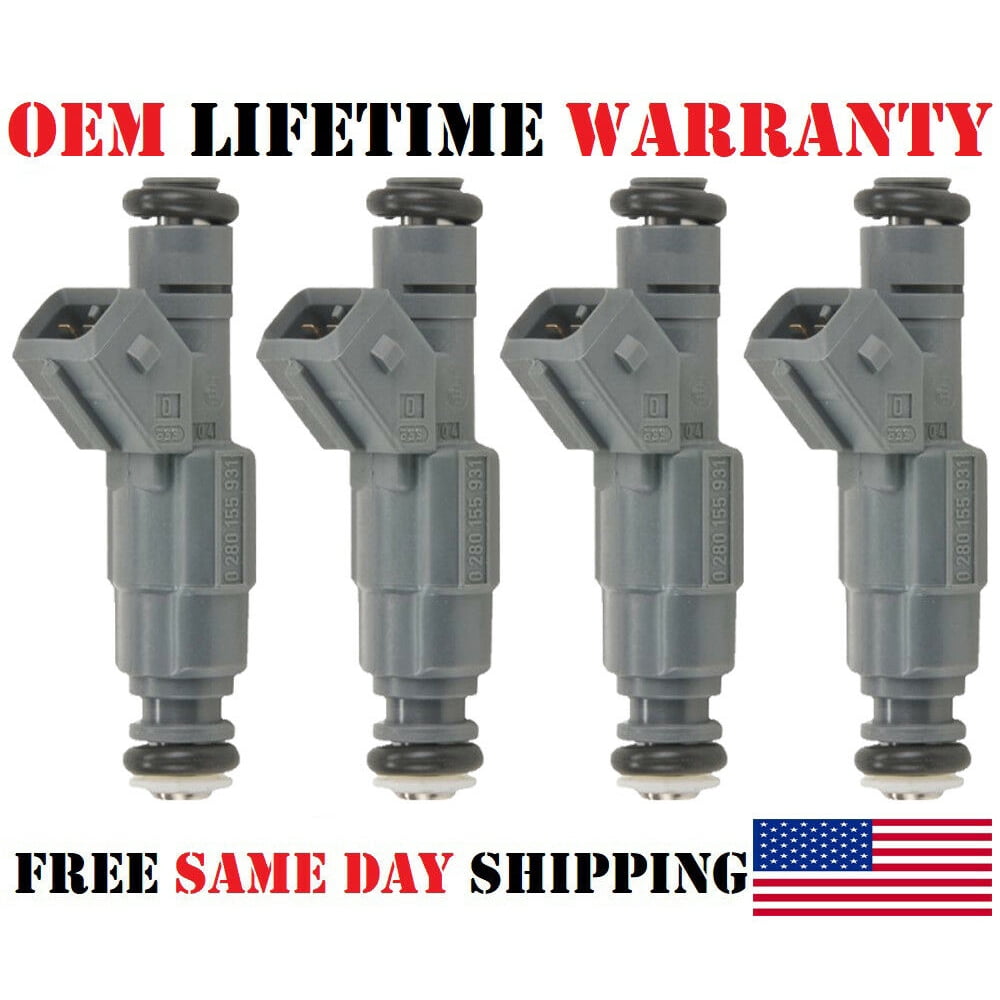 x4 NEW OEM BOSCH Fuel Injectors For 19972002 Dodge Dakota 2.5L I4 /P