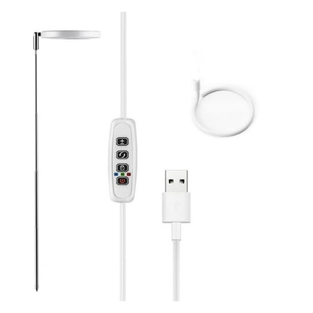 

Grow Lights for Indoor Plants Full Spectrum LED Halo Plant Light with Stand Height Adjustable Auto Timer for Plants