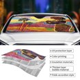 thumbnail image 3 of Yiaed Beautiful African Woman Print Car Windshield Sunshade Front Auto Car Front Window Sun Shade Foldable Sun Visor Shield Cover Auto Accessories for Sedan SUV Truck-Medium, 3 of 5