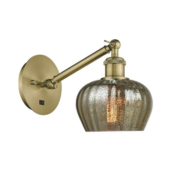 Innovations Lighting - Fenton - 1 Light Wall Sconce In Art Nouveau Style-9.88