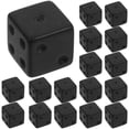 thumbnail image 2 of Frosted Acrylic Dices for Game Using Black Color Sixside Design Lightweight and Compact 16mm, 2 of 9