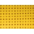 thumbnail image 1 of Ahgly Company Machine Washable Indoor Rectangle Solid Yellow Modern Area Rugs, 5' x 8', 1 of 4