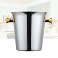 thumbnail image 1 of FENGGUIQU 1Ud Red Wine Bucket De Acero Inoxidable Con Protección Antióxido Para Bar Y Cocina En Color Plateado, 1 of 8