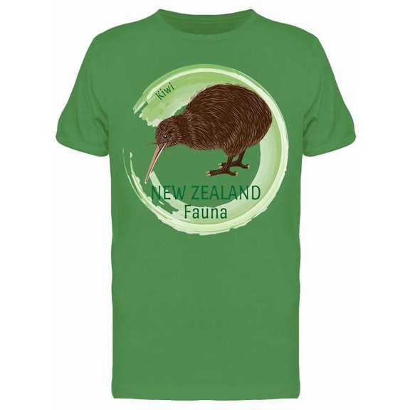 Fauna Of New Zealand Kiwi Tee Men's -Image by Shutterstock