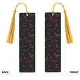 thumbnail image 2 of Kdxio Butterfly Print Metal Tassel Bookmarks,Perfect Gift for Art Lovers and Bookworms Metal Bookmarks for Women, 2 of 8