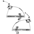 thumbnail image 3 of Geelife 2Pcs Power Window Regulator w/ Motor for Hummer H2 2003-2009 RearLeft & Right, 3 of 7