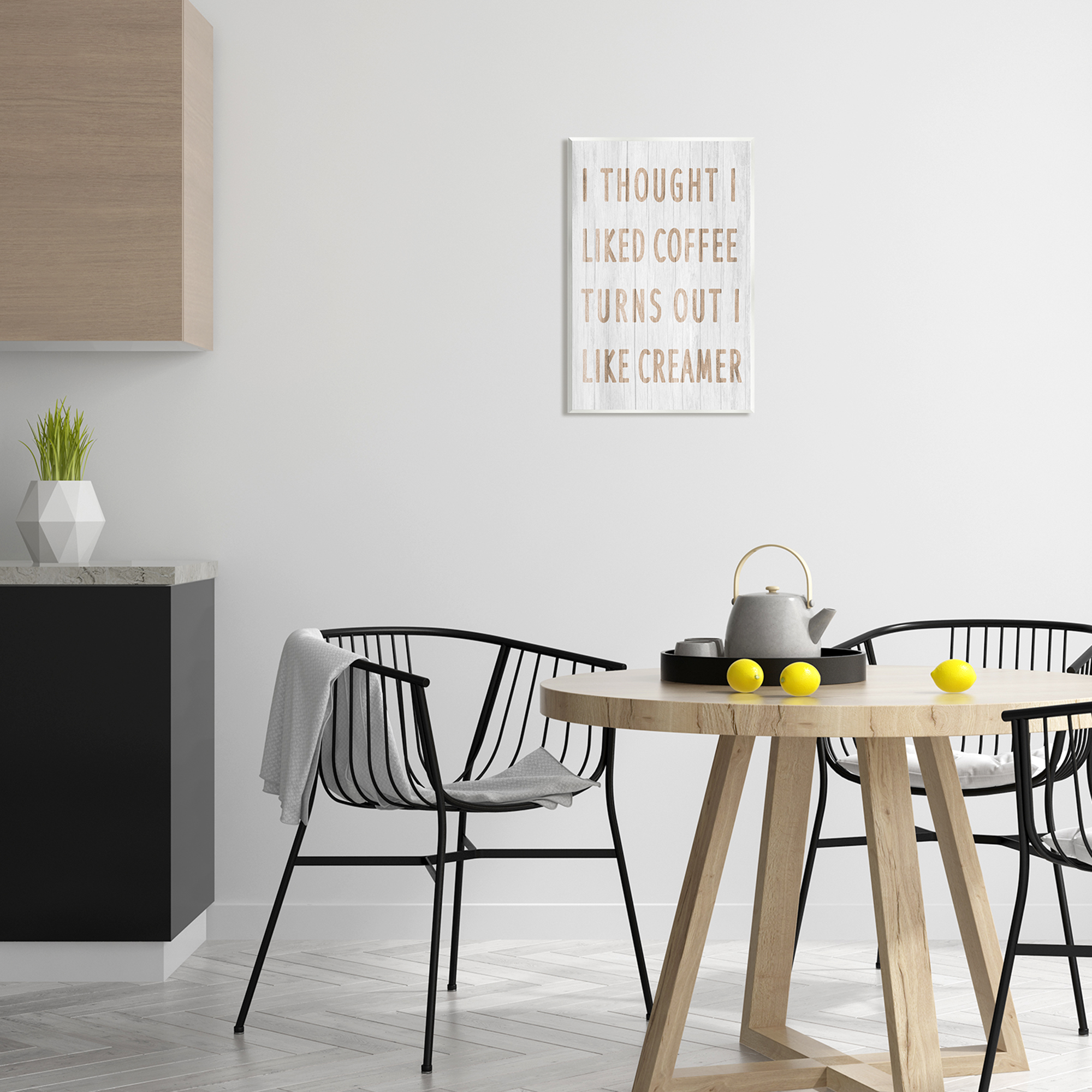 Stupell Industries Funny Kitchen Coffee Phrase Food & Beverage Painting Unframed Art Print Wall Art, 13 x 19