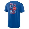 thumbnail image 3 of Men's Blue Detroit Pistons Split Zone T-Shirt, 3 of 3