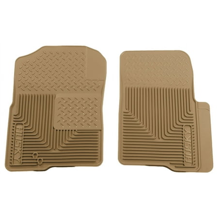 Husky Liners Heavy Duty Floor Mats Front Floor Mats Tan Fits 03-12 Ford Expedition, 04-10 Ford F-150, 06-08 Lincoln Mark LT, 03-12 Lincoln Navigator Fits select: 2004-2010 FORD F150