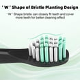 thumbnail image 4 of Electric Toothbrush Replacement Brush Heads 10 Pack for Rtauys M5, 4 of 7