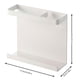 thumbnail image 2 of Matsuzay Estante para especias para refrigerador, estante organizador de pared, película adhesiva para cocina, estante de almacenamiento de Almacenamiento y organización del hogar Matsuzay HA019187-00, 2 of 6