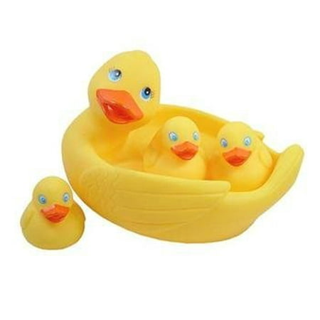 Rubber Duck Family Bath Set Set Of 4 Walmart Com
