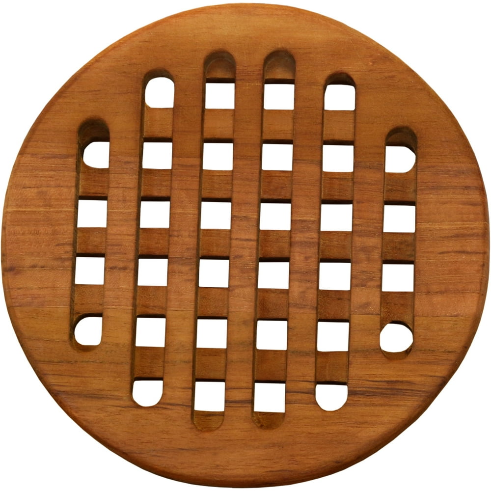 Manada™ Round Teak Trivet