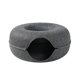 thumbnail image 2 of KAIYANG cama tipo túnel para gatos con forma de donut (gris oscuro), 2 of 5