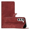 thumbnail image 4 of for Samsung Galaxy S23 Wallet Case, Premium PU Leather Card/Photo Slots Shockproof Classic with Wrist Strap Cash Pocket Wallet Purse Slim Flip Case Cover for Samsung Galaxy S23, Winered, 4 of 6