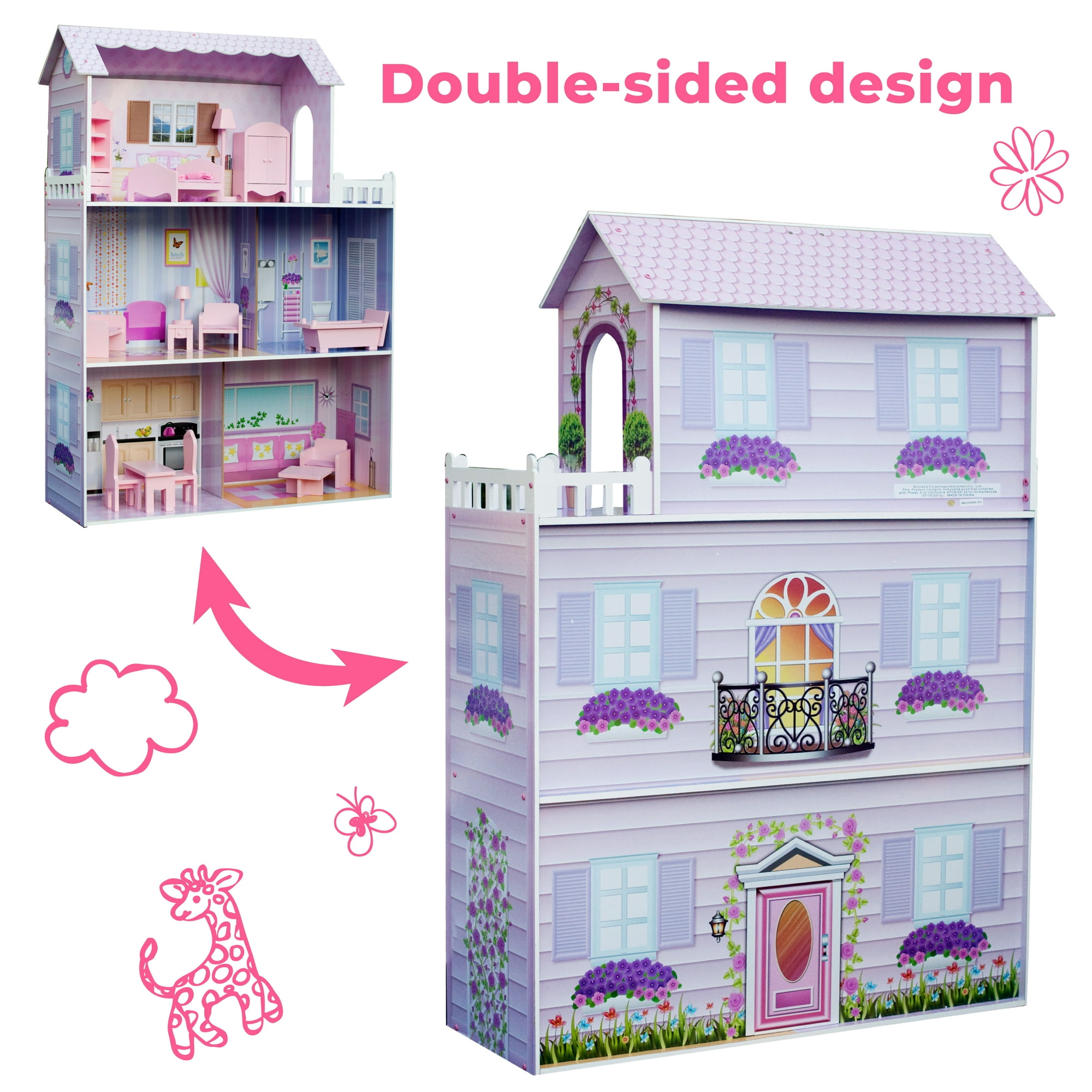 Teamson kids dollhouse discount