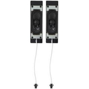 2Pcs TV Sound Speaker, 8 Ohm 10W TV Box Speaker Loudspeaker Sound Amplifier for LCD TV Advertising Player
