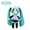 B, variant on Cartoon 20cm Hatsune Miku Plush Doll Toy Anime sakura Miku snow Miku Character Kawaii Sitting posture Fufu Kids Christmas Gift