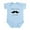 Sky Blue, variant on CafePress - If You Mustache Im One Body Suit - Baby Light Bodysuit, Size Newborn - 24 Months