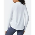 thumbnail image 3 of G4Free Womens UPF 50+ Sun Shirts Lightweight Golf Shirts Quick Dry Half Zip Workout Tops Running Hiking, 3 of 8