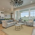 thumbnail image 2 of Linon Home Decor Faux Sisal Area Rug or Runner Collection, Natural and Beige, 9' x 12', 2 of 3
