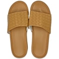 thumbnail image 3 of LAVRA Women's Woven Platform Slip On Slide Sandals, 3 of 4