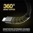 thumbnail image 4 of 10' LIGHTNING RUGGED WHITE CABLE, SCO 10FT LIT RUG WHT, 4 of 4