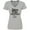 AC-Heather Grey, variant on Inktastic Future Nurse Practitioner Women's V-Neck T-Shirt