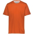 thumbnail image 4 of Augusta Sportswear L Boys Short Sleeve Mesh Reversible Jersey Orange/White 1603, 4 of 7