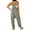 Gray, variant on MSJUHEG Womens Jumpers and Rompers,Overalls for Women,Spaghetti Strap Overall,Sleeveless Jumpsuits Spaghetti Strap Overalls Long Pants Romper,Rompers for Women,Jumpsuits for Women Beige L