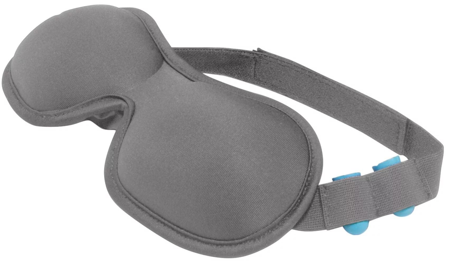 G-Force 3 Piece Travel Neck Pillow Set with Earplugs & Eye Mask, Grey